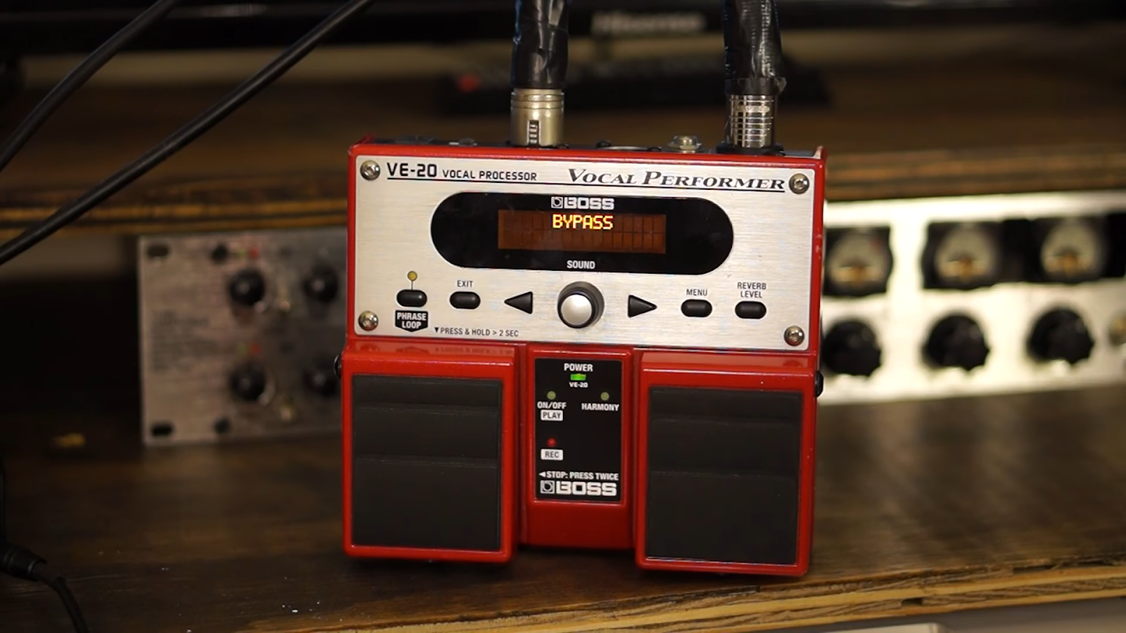 connected red boss ve 20 vocal processor